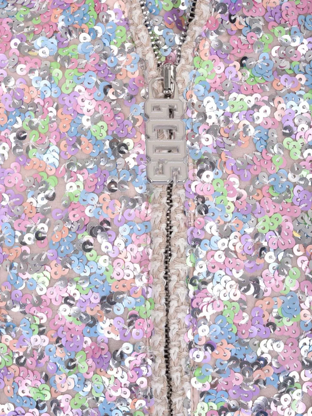 GCDS Glitter Embellished Track Jacket