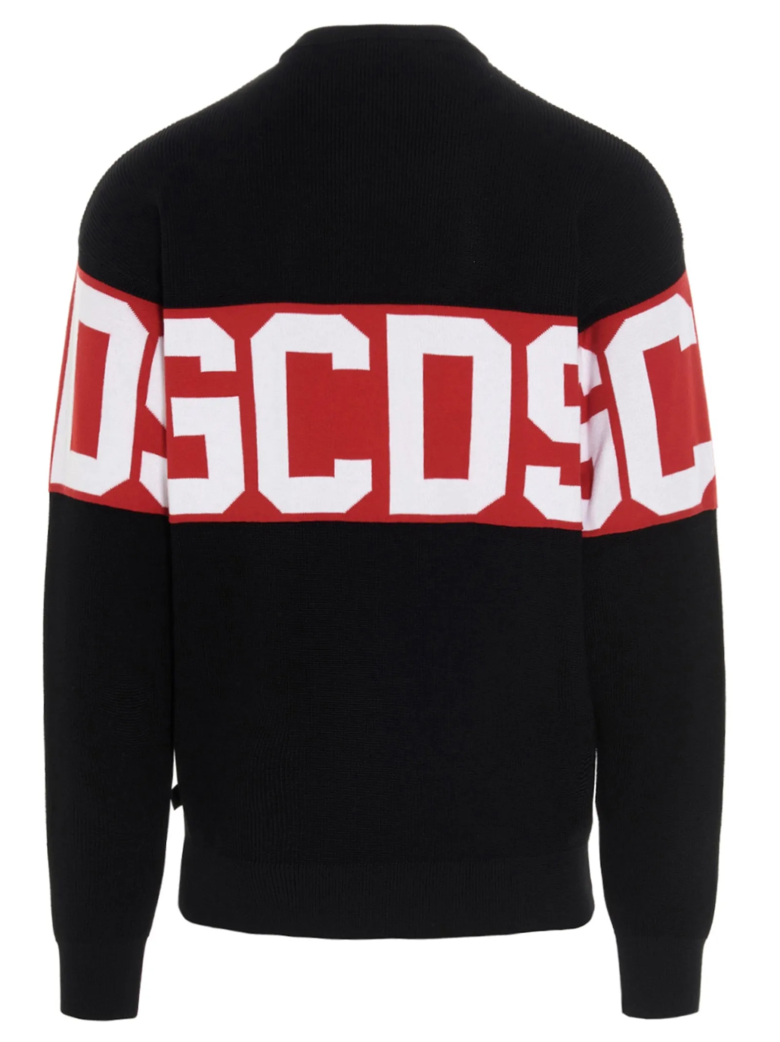 GCDS Logo Band Oversized Knit Sweater