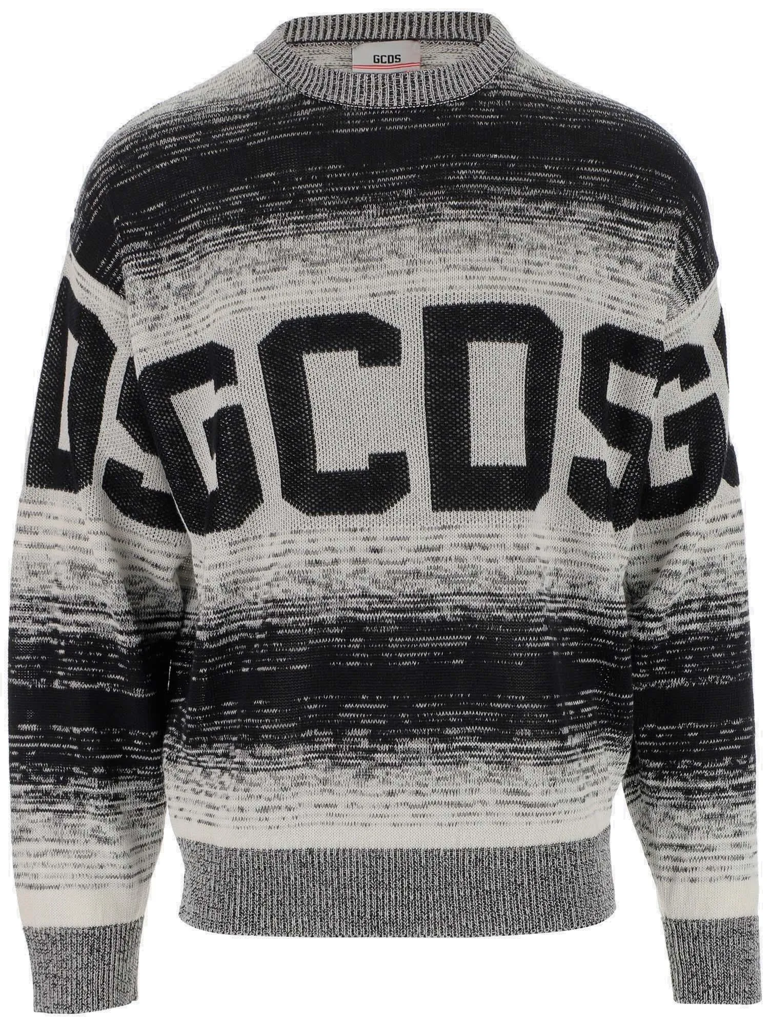 GCDS Logo Embroidered Crewneck Sweater