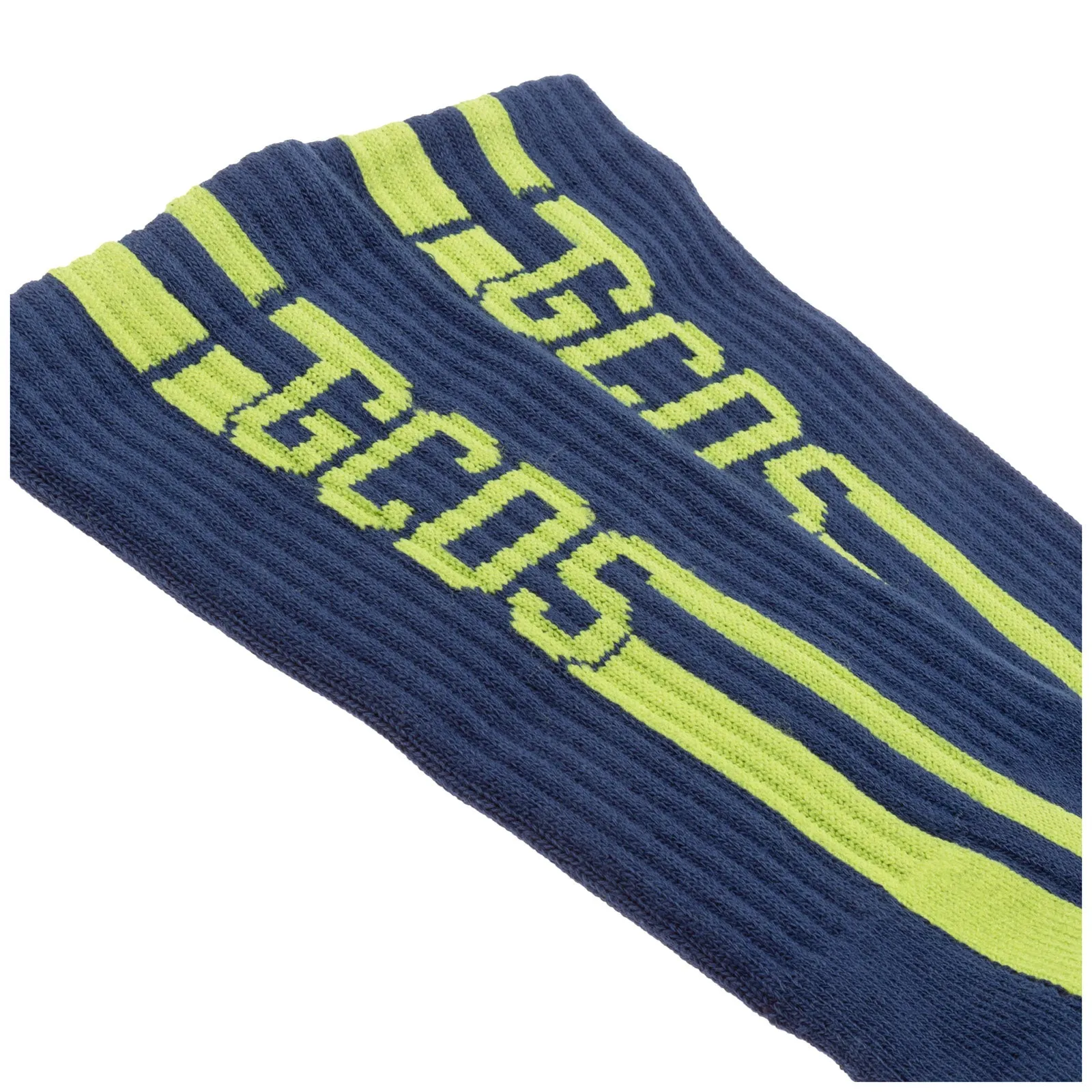 GCDS Logo Intarsia Crew Socks