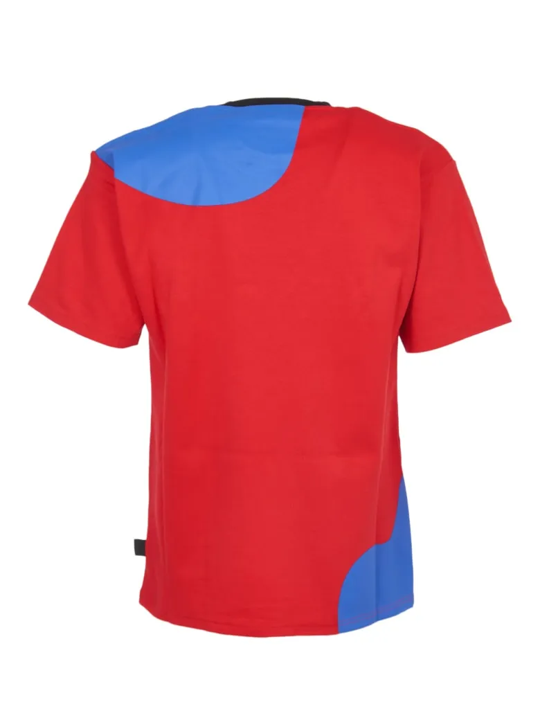 GCDS Logo Patch Crewneck T-Shirt