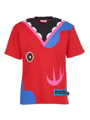 GCDS Logo Patch Crewneck T-Shirt