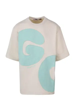 GCDS Logo Print Crewneck T-Shirt