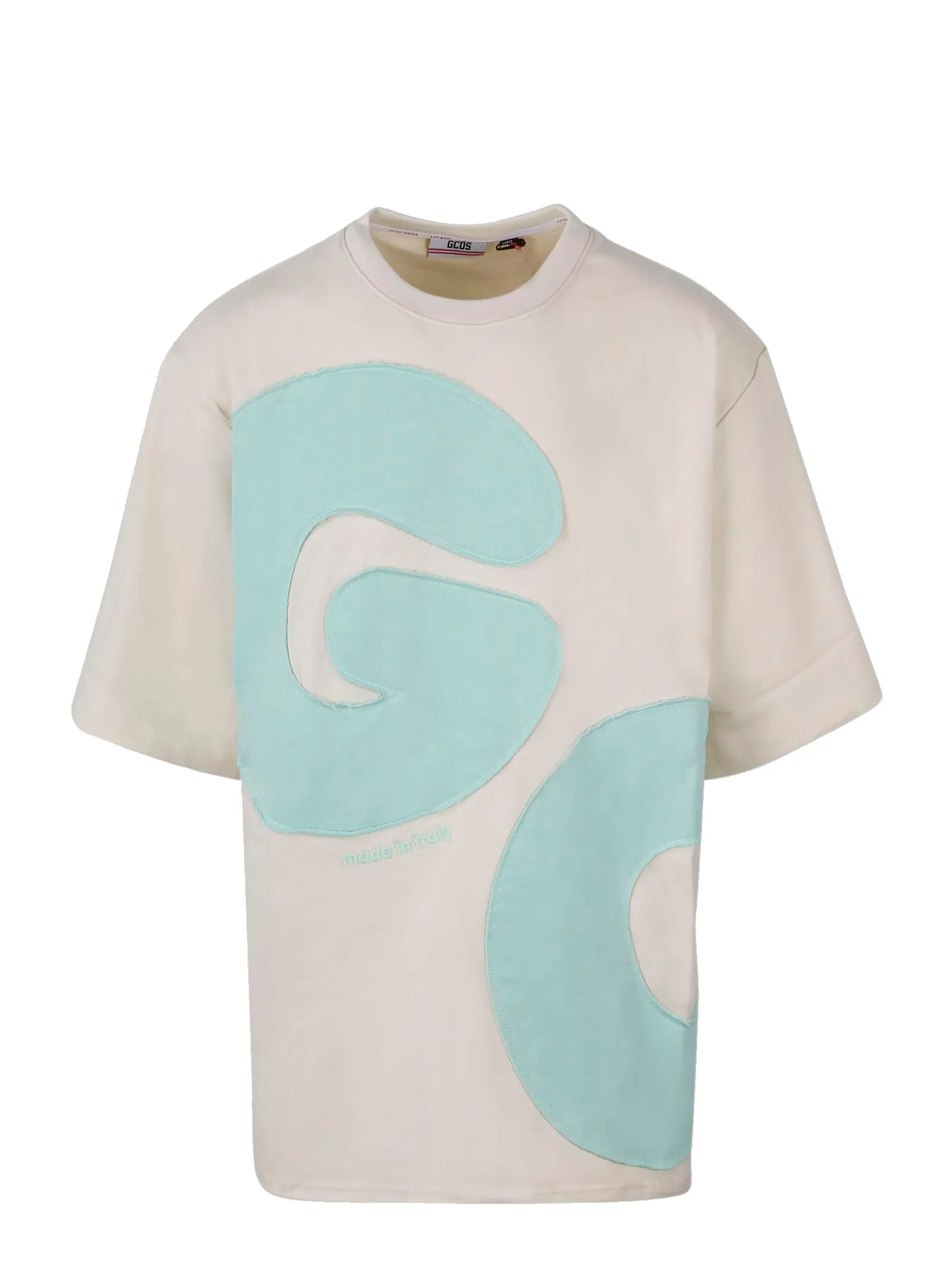 GCDS Logo Print Crewneck T-Shirt