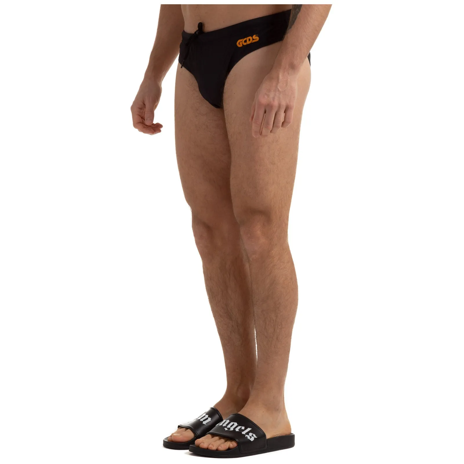 GCDS Logo Printed Swimming Briefs