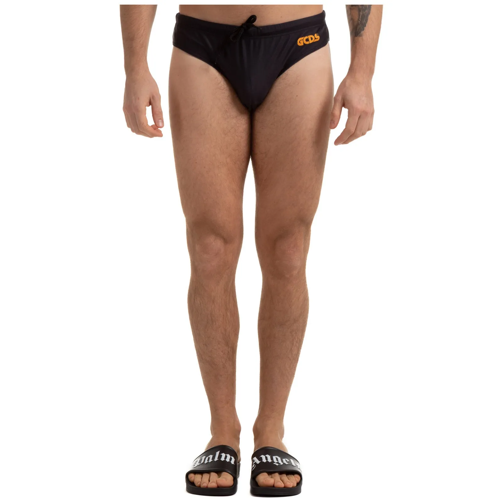 GCDS Logo Printed Swimming Briefs