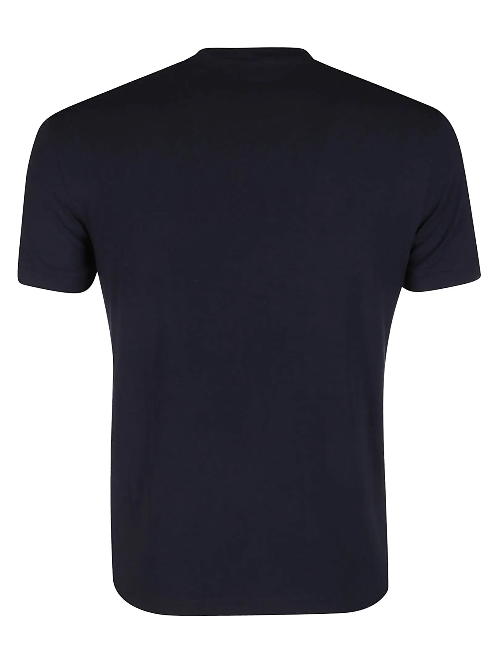 Giorgio Armani Logo Embroidered Crewneck T-Shirt