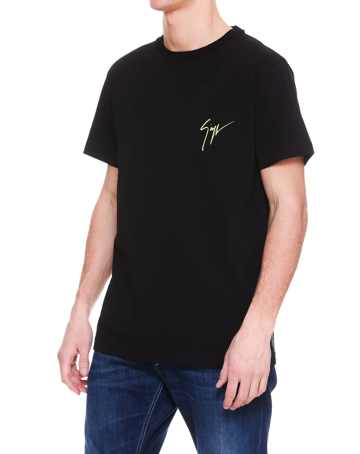 Giuseppe Zanotti Logo Printed Crewneck T-Shirt