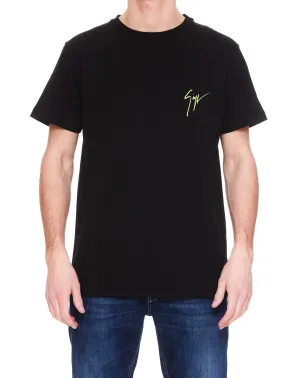 Giuseppe Zanotti Logo Printed Crewneck T-Shirt