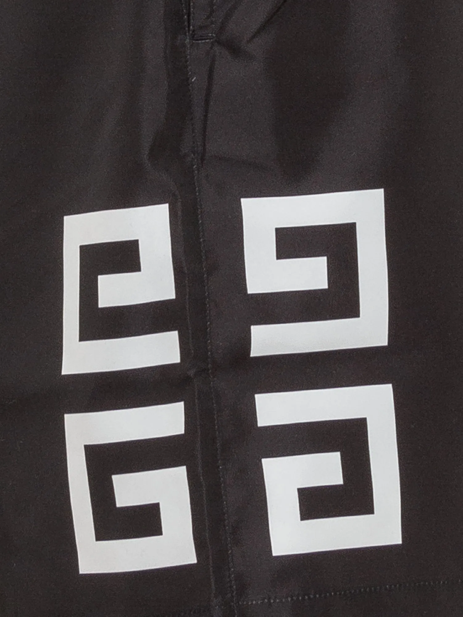 Givenchy Mid Rise Logo Printed Swim Shorts