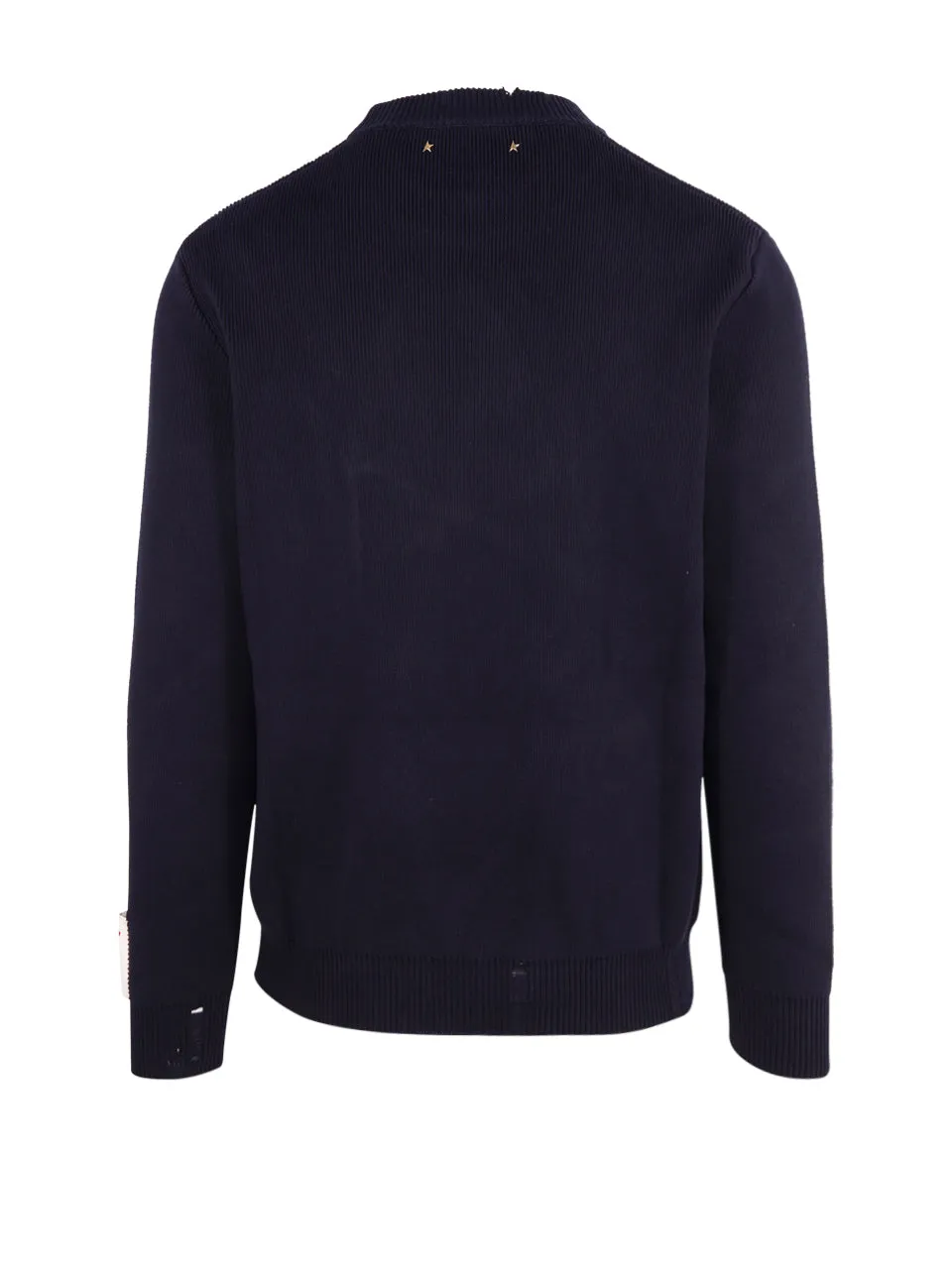 Golden Goose Deluxe Brand Logo Patch Knit Sweater