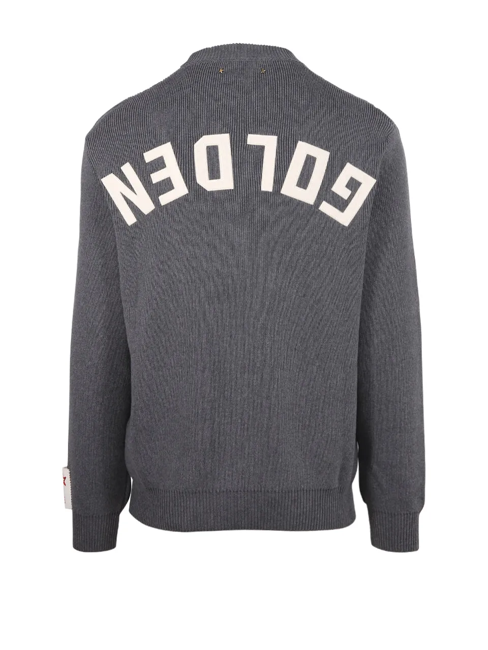 Golden Goose Deluxe Brand Logo Patch Knitted Jumper