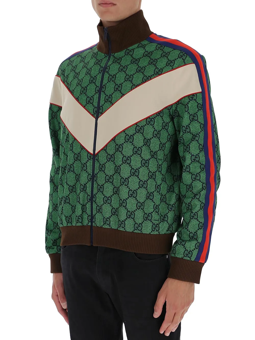 Gucci GG Web Zip Jacket