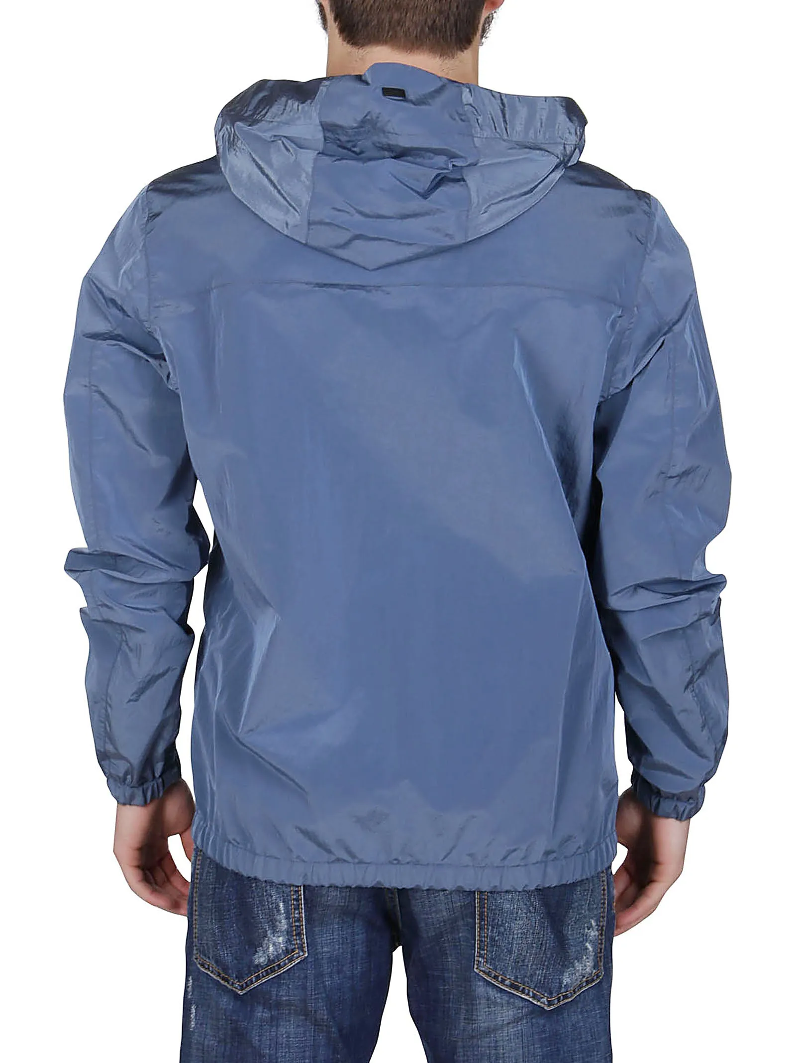 Herno Hooded Zip-Up Jacket