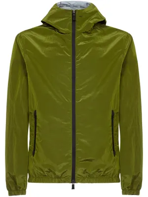 Herno Hooded Zip-Up Jacket