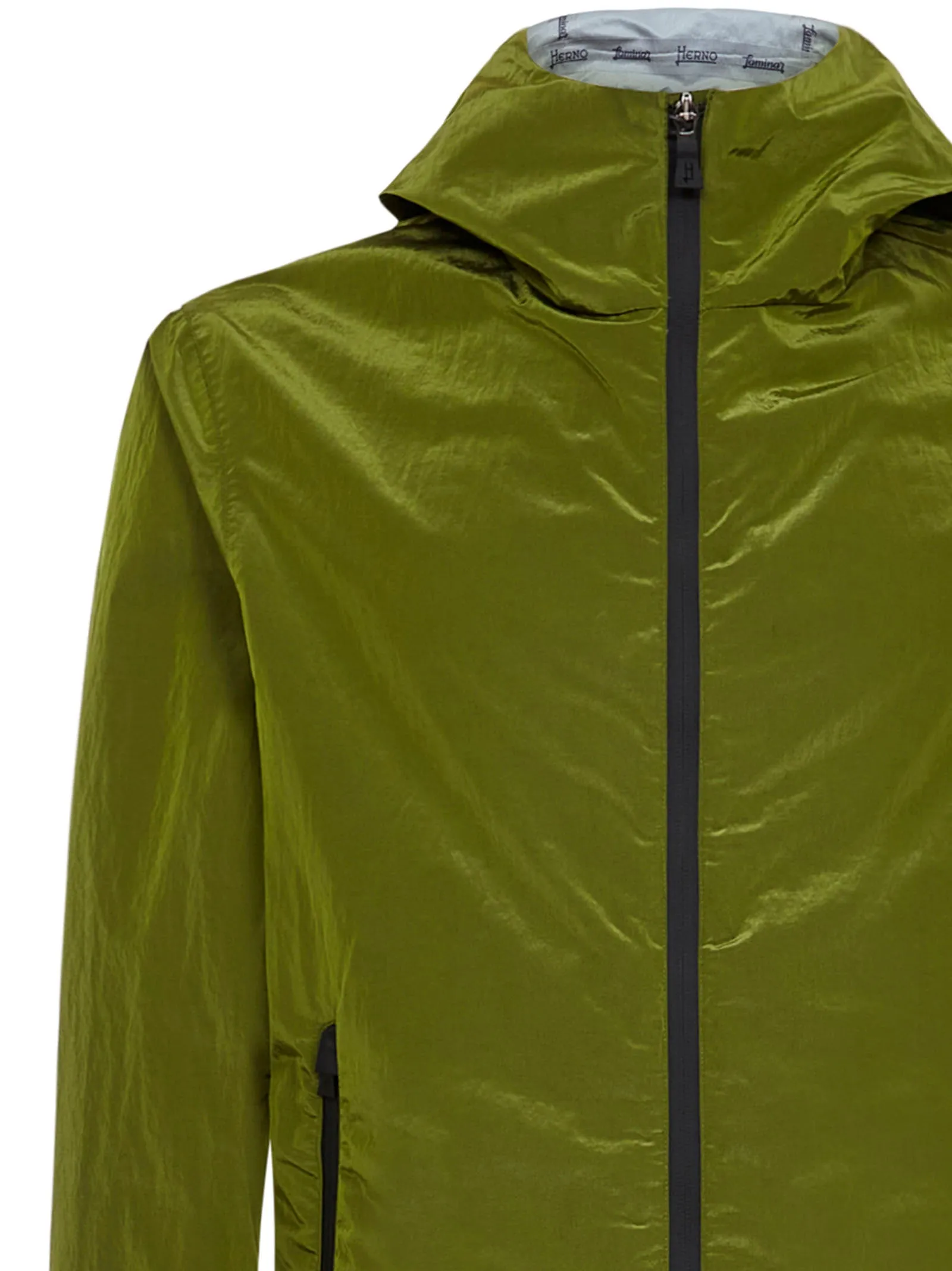 Herno Hooded Zip-Up Jacket