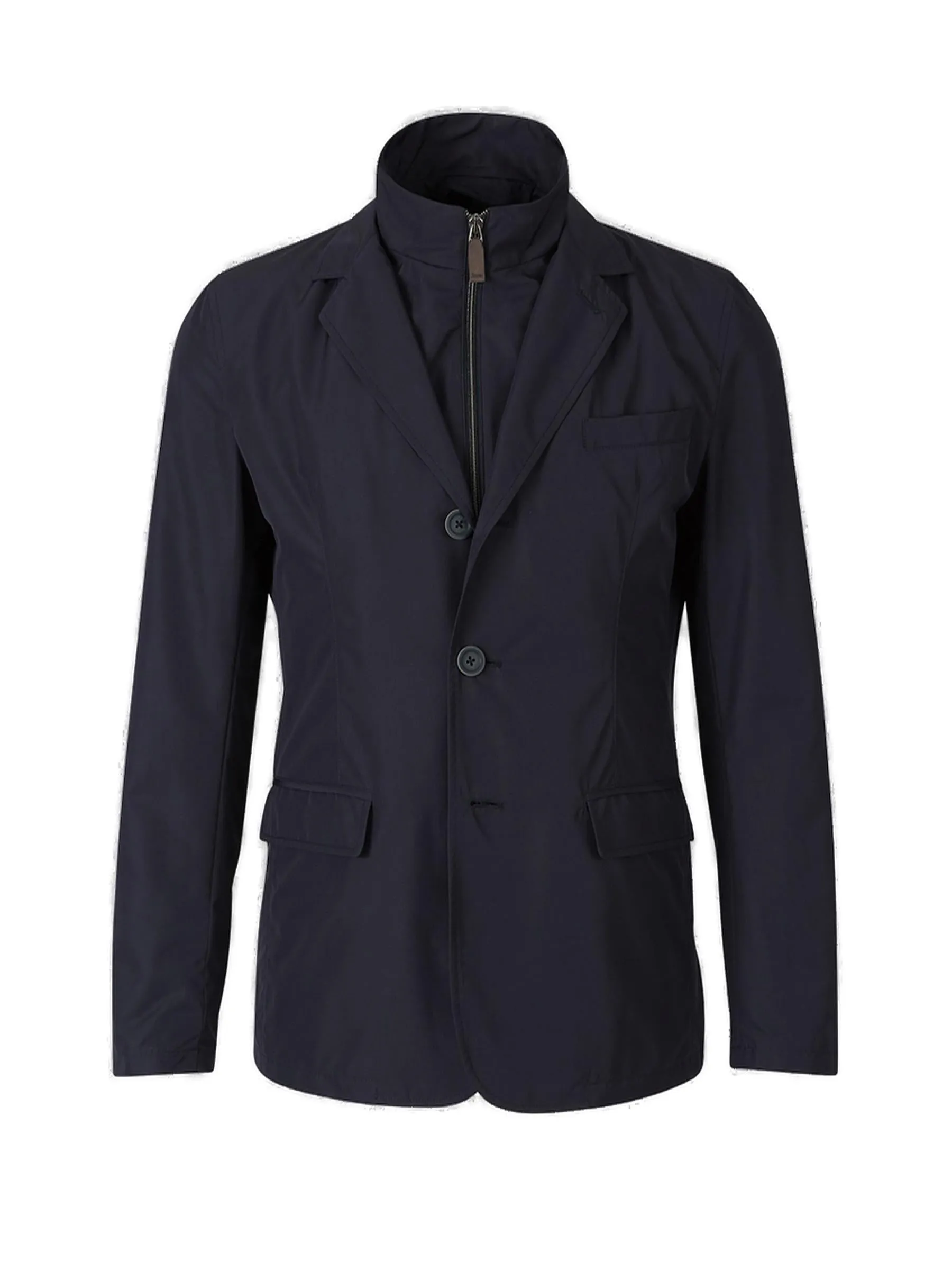 Herno Layered Zipped Jacket