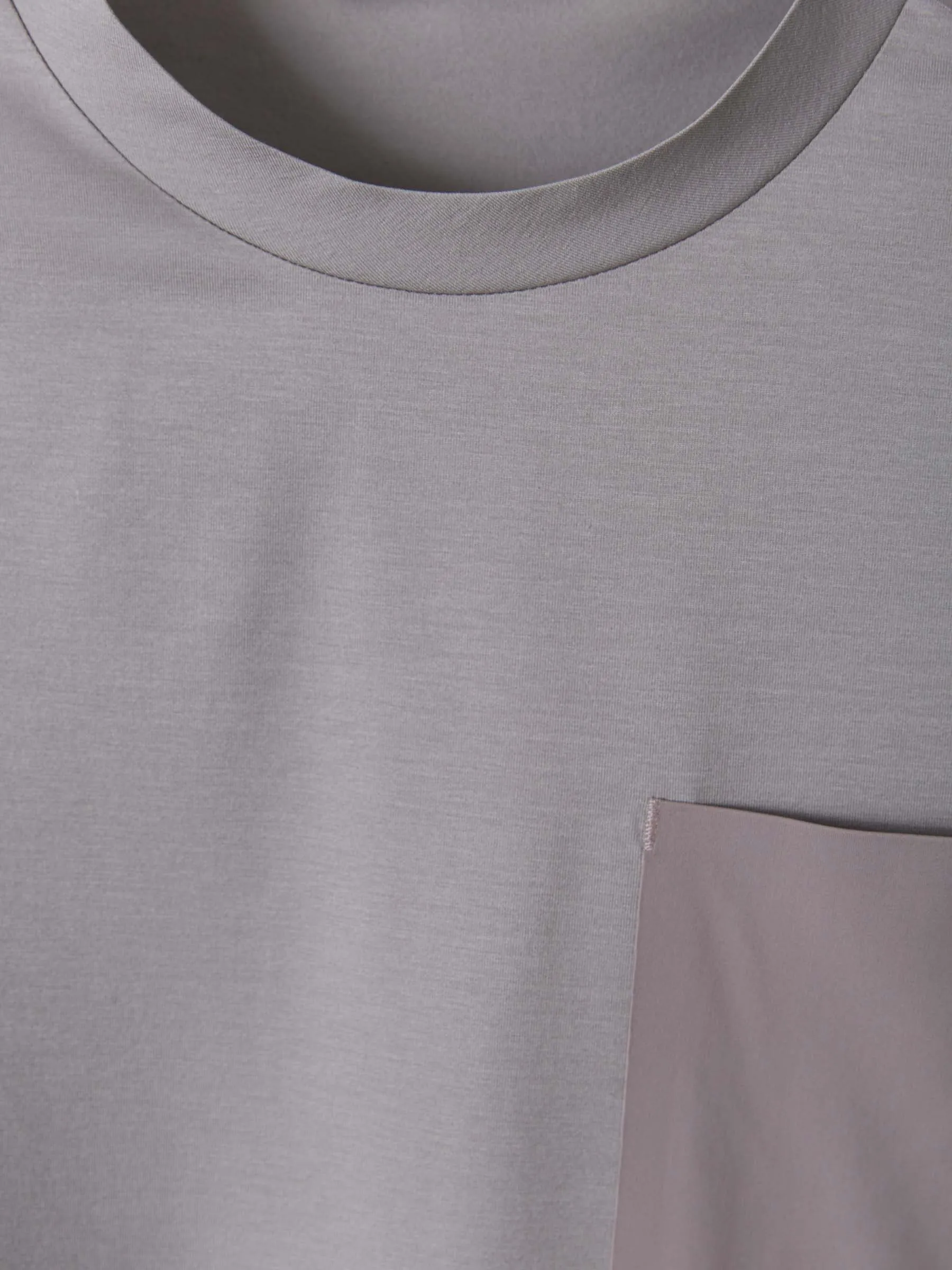 Herno Panelled Crewneck T-Shirt