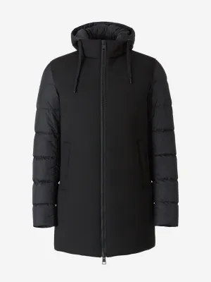 Herno Panelled Hooded Puffer Coat