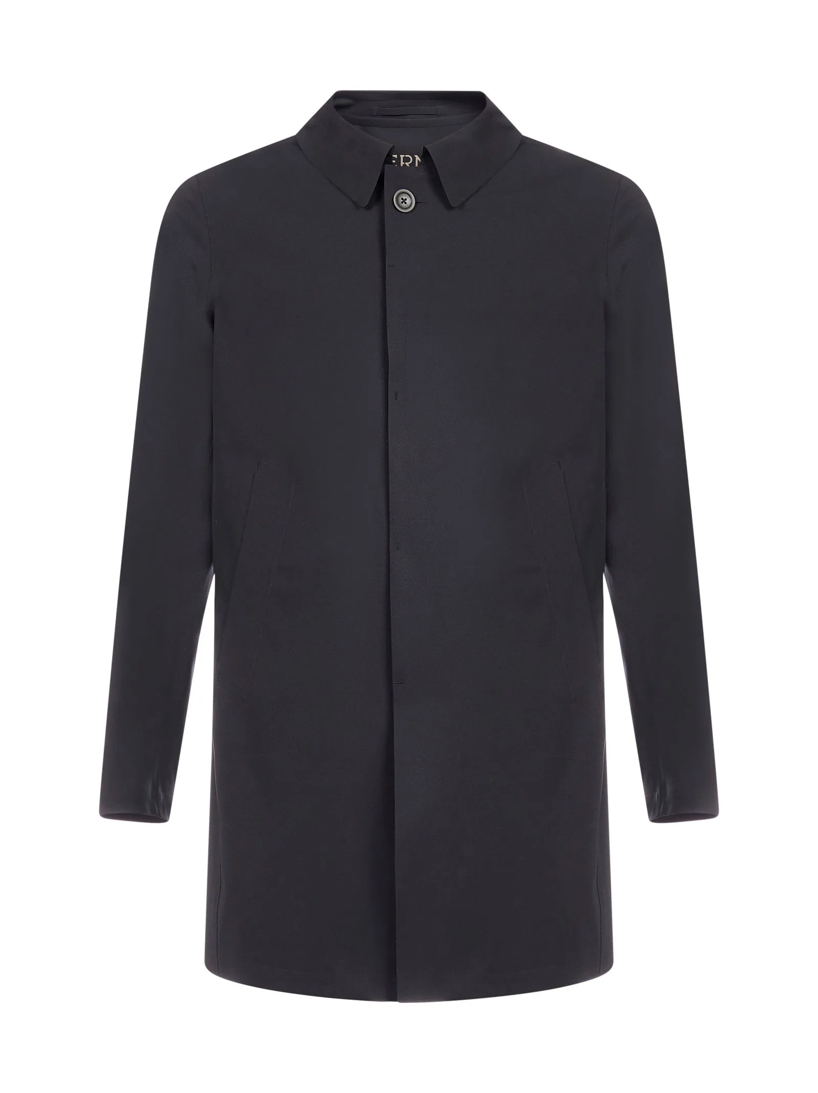 Herno Single-Breasted Buttoned Coat