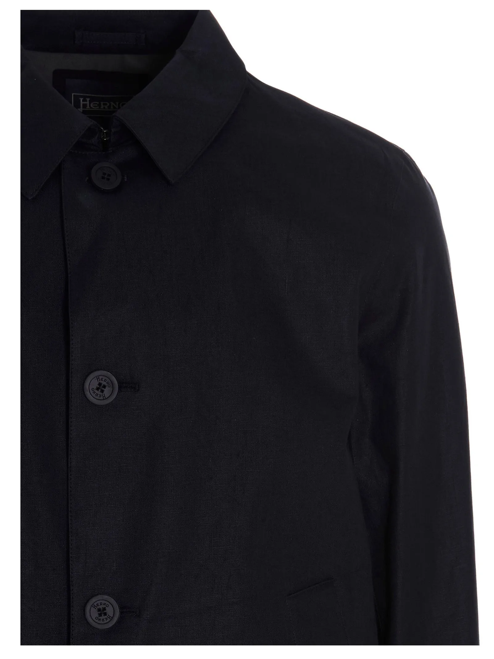 Herno Single Breasted Trench Coat