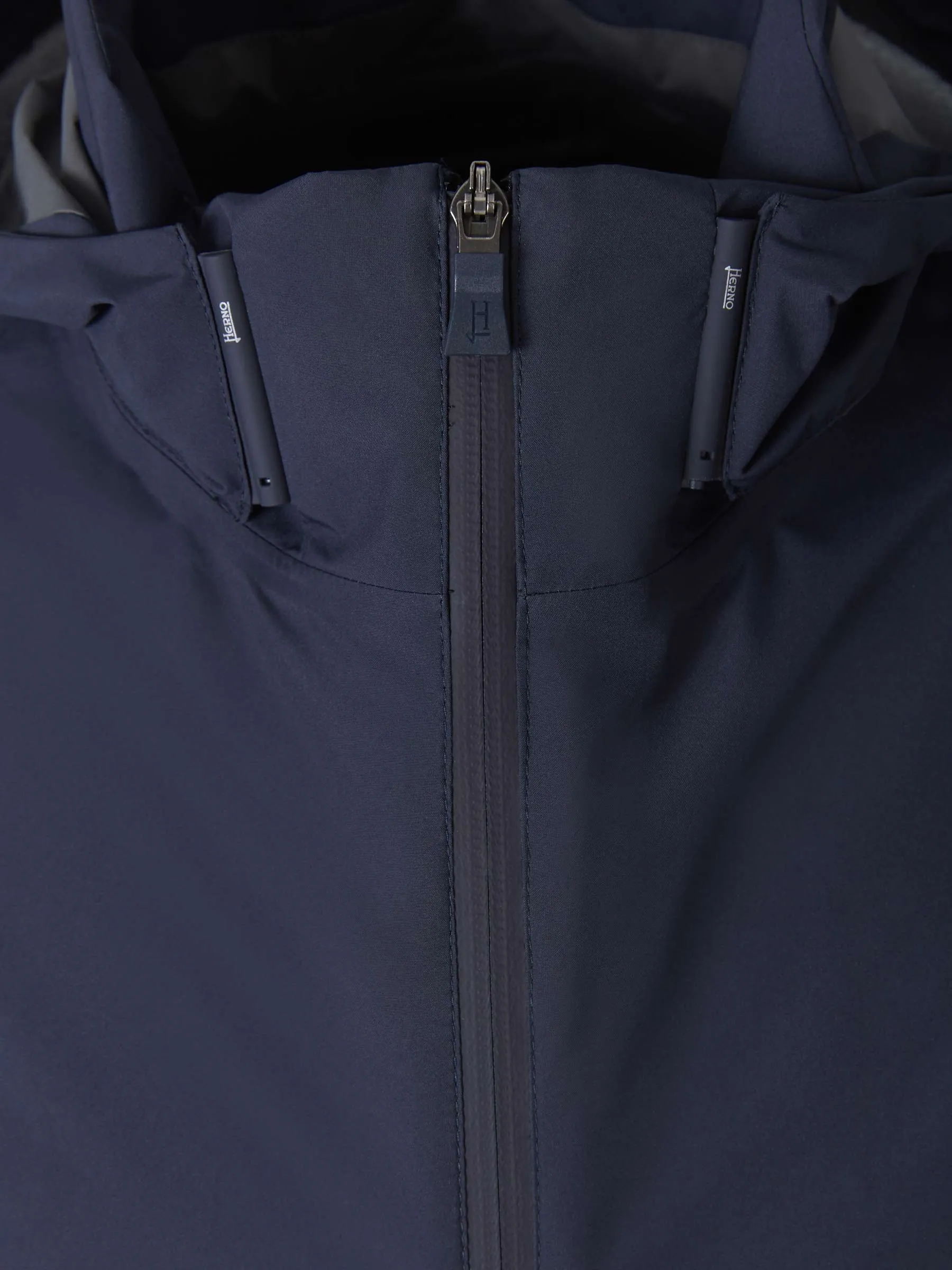Herno Zip-Up Hooded Jacket