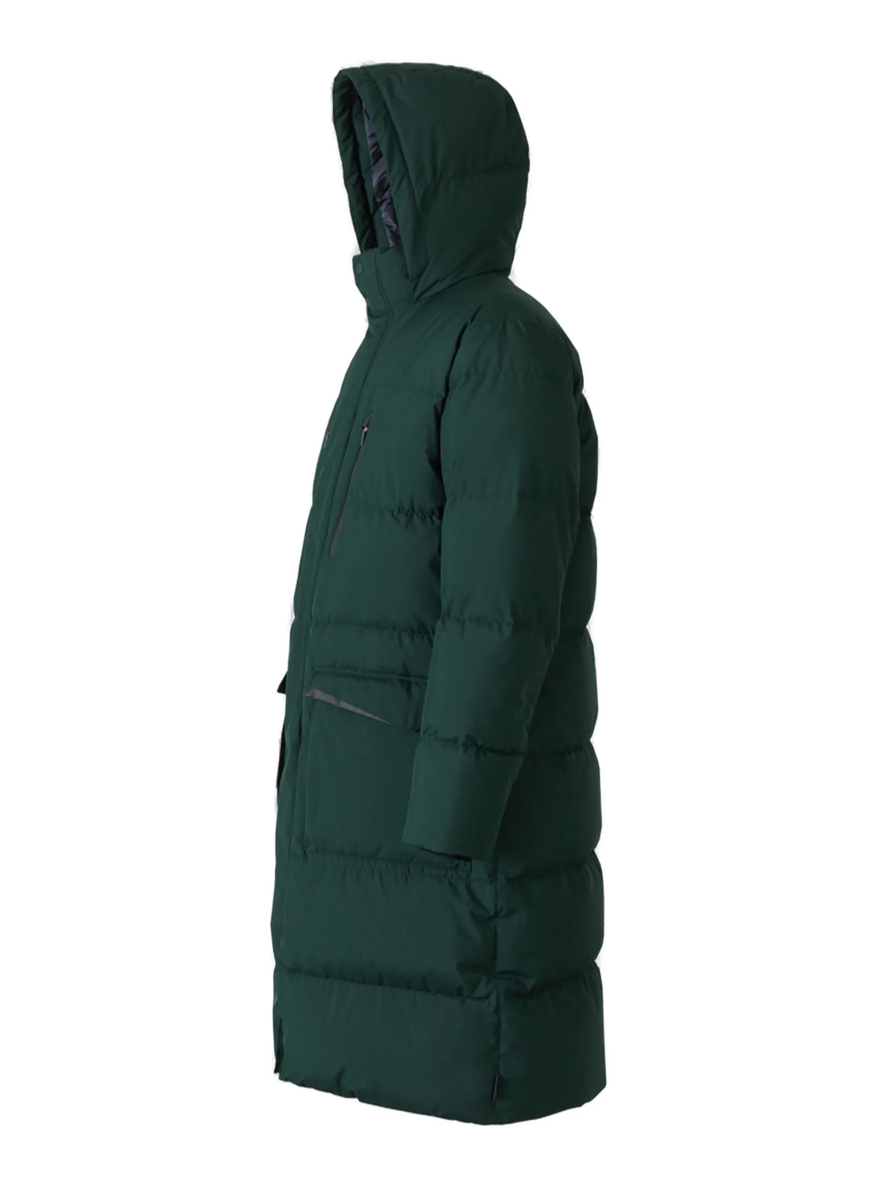 Herno Zipped Hooded Down Coat