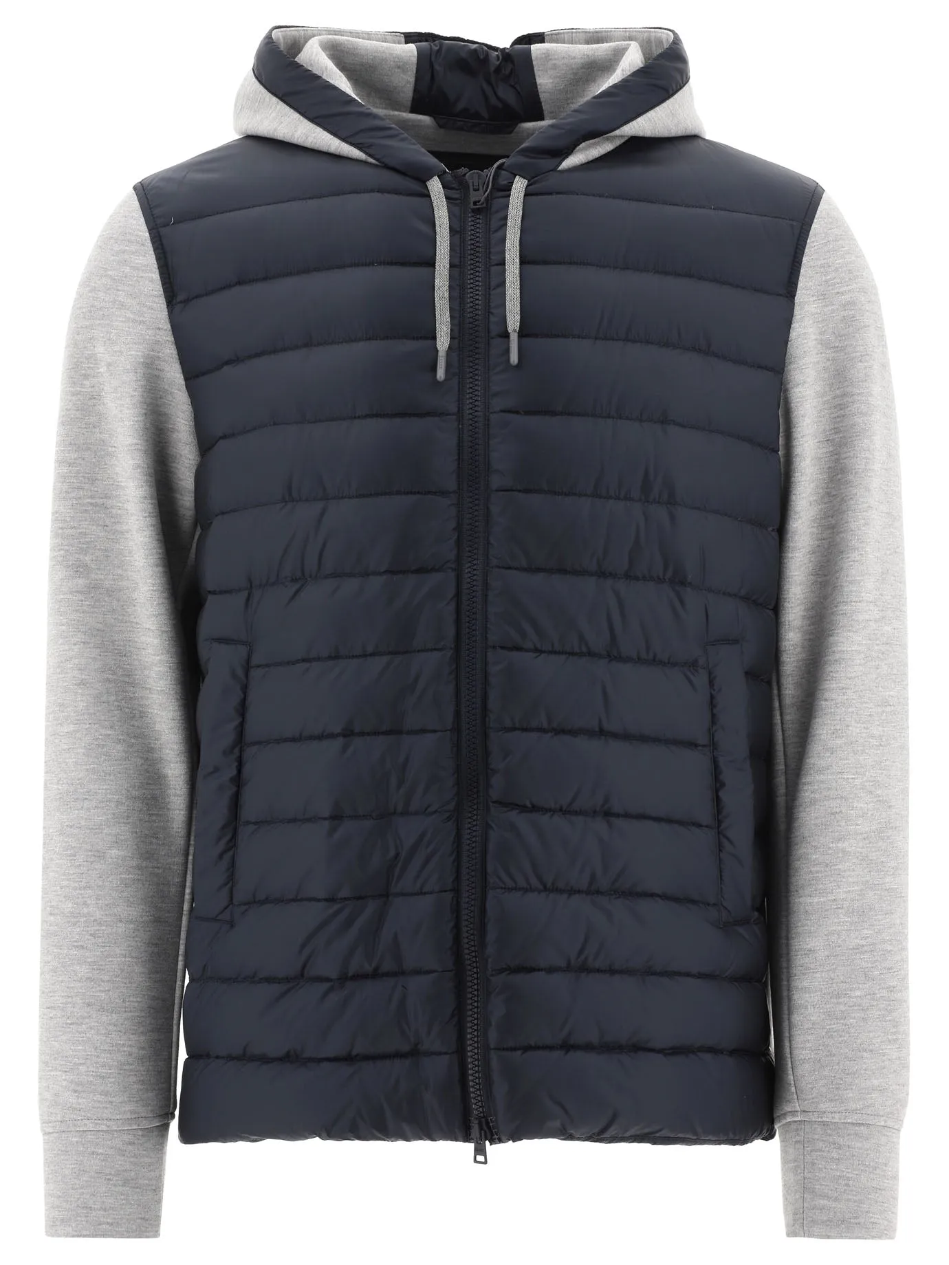 Herno Zipped Hooded Down Jacket