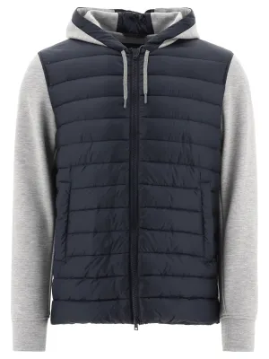 Herno Zipped Hooded Down Jacket
