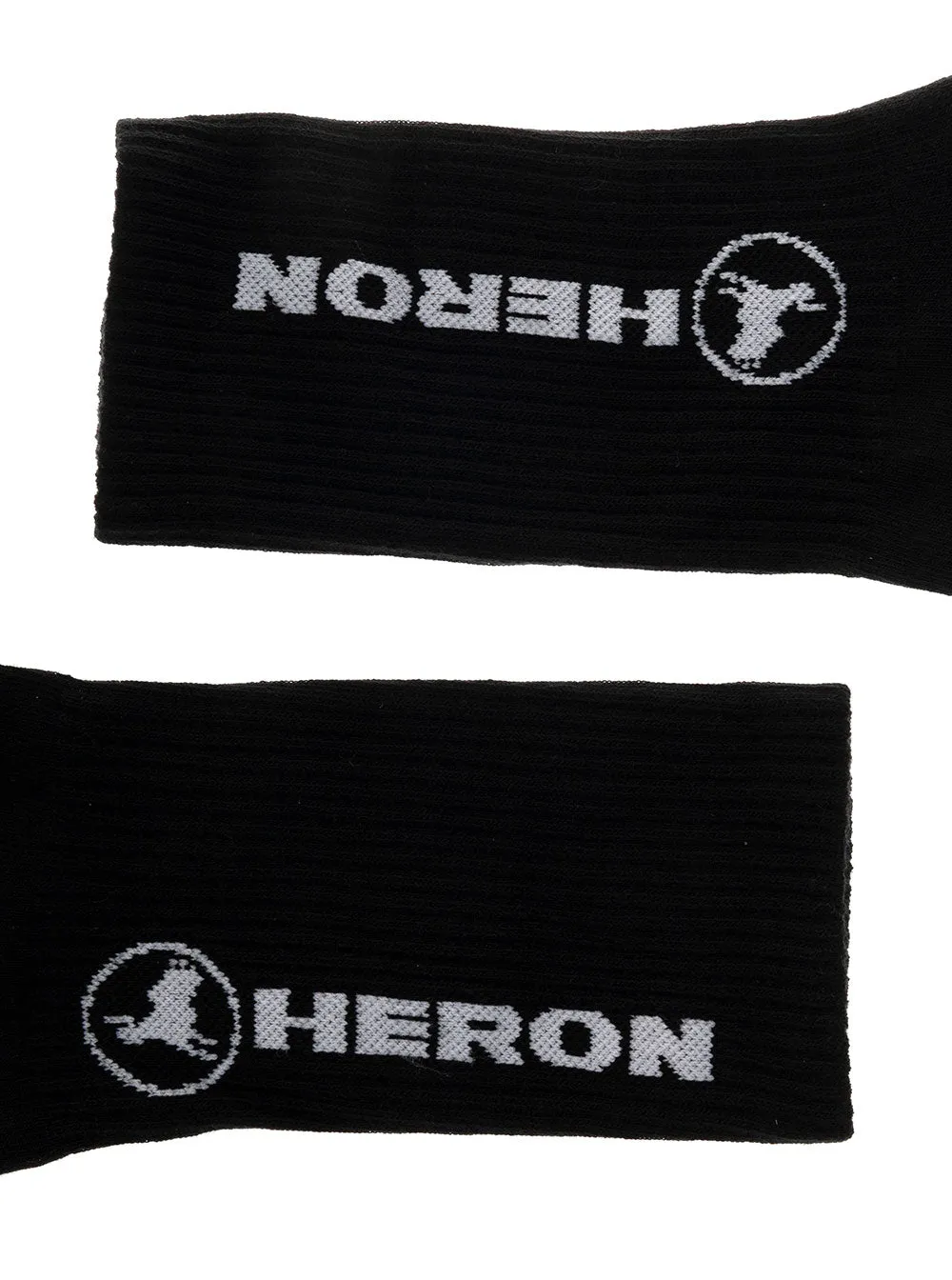 Heron Preston Logo Intarsia Socks