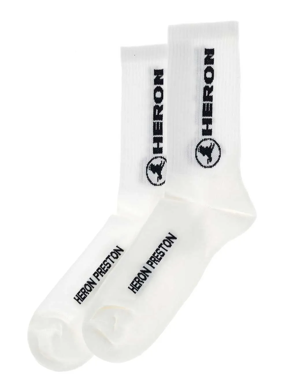 Heron Preston Logo Intarsia Socks