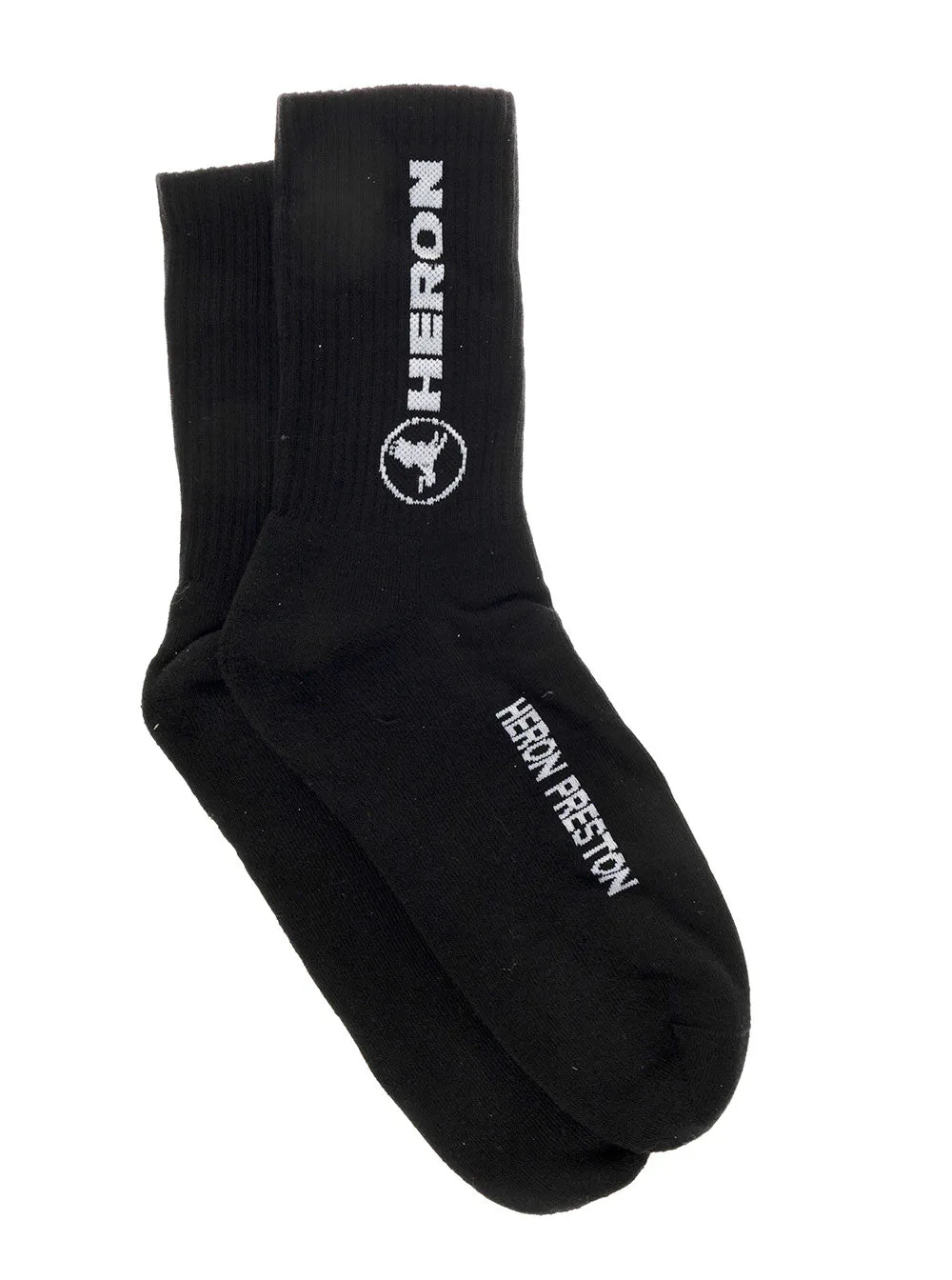 Heron Preston Logo Intarsia Socks
