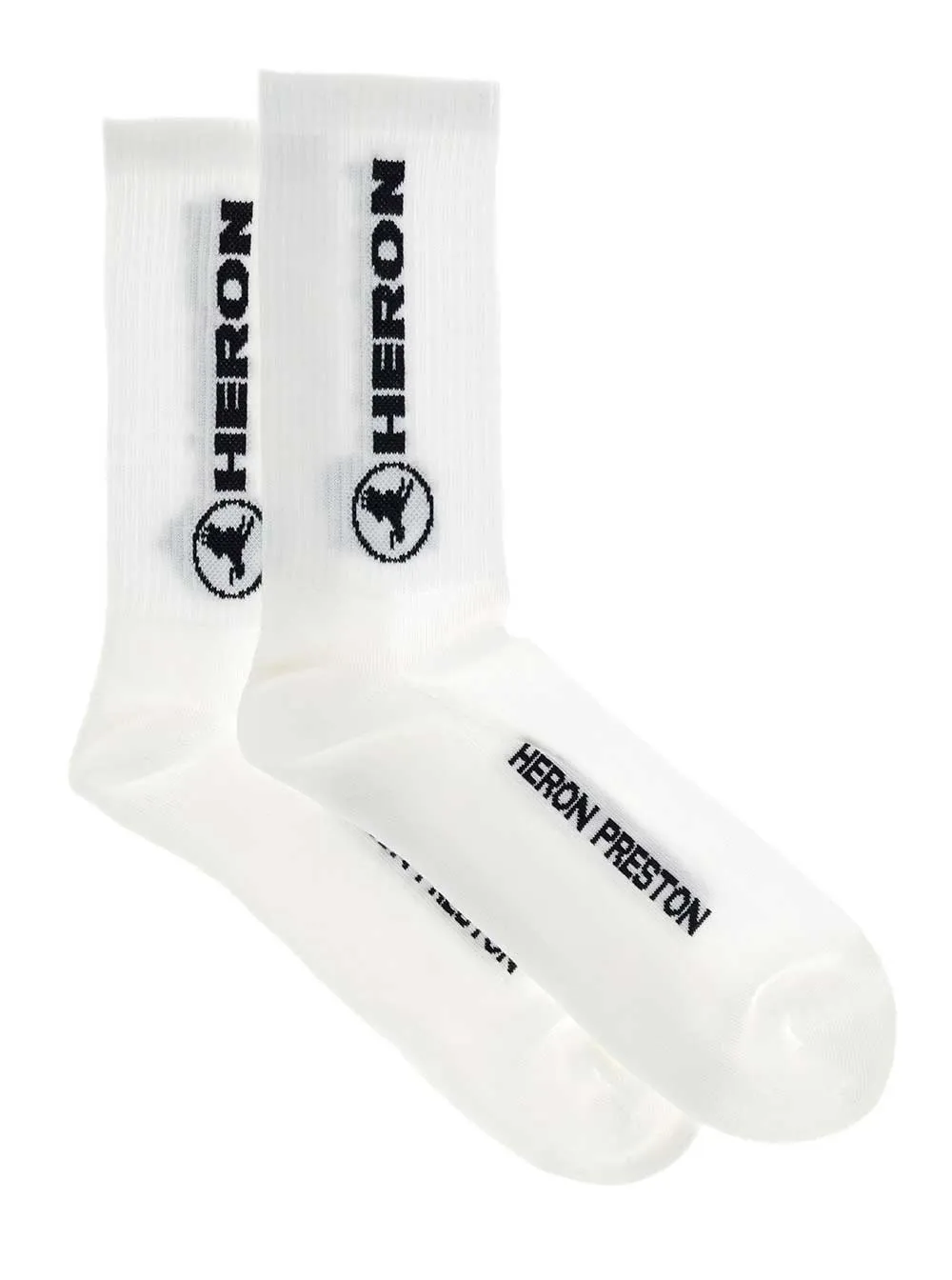 Heron Preston Logo Intarsia Socks