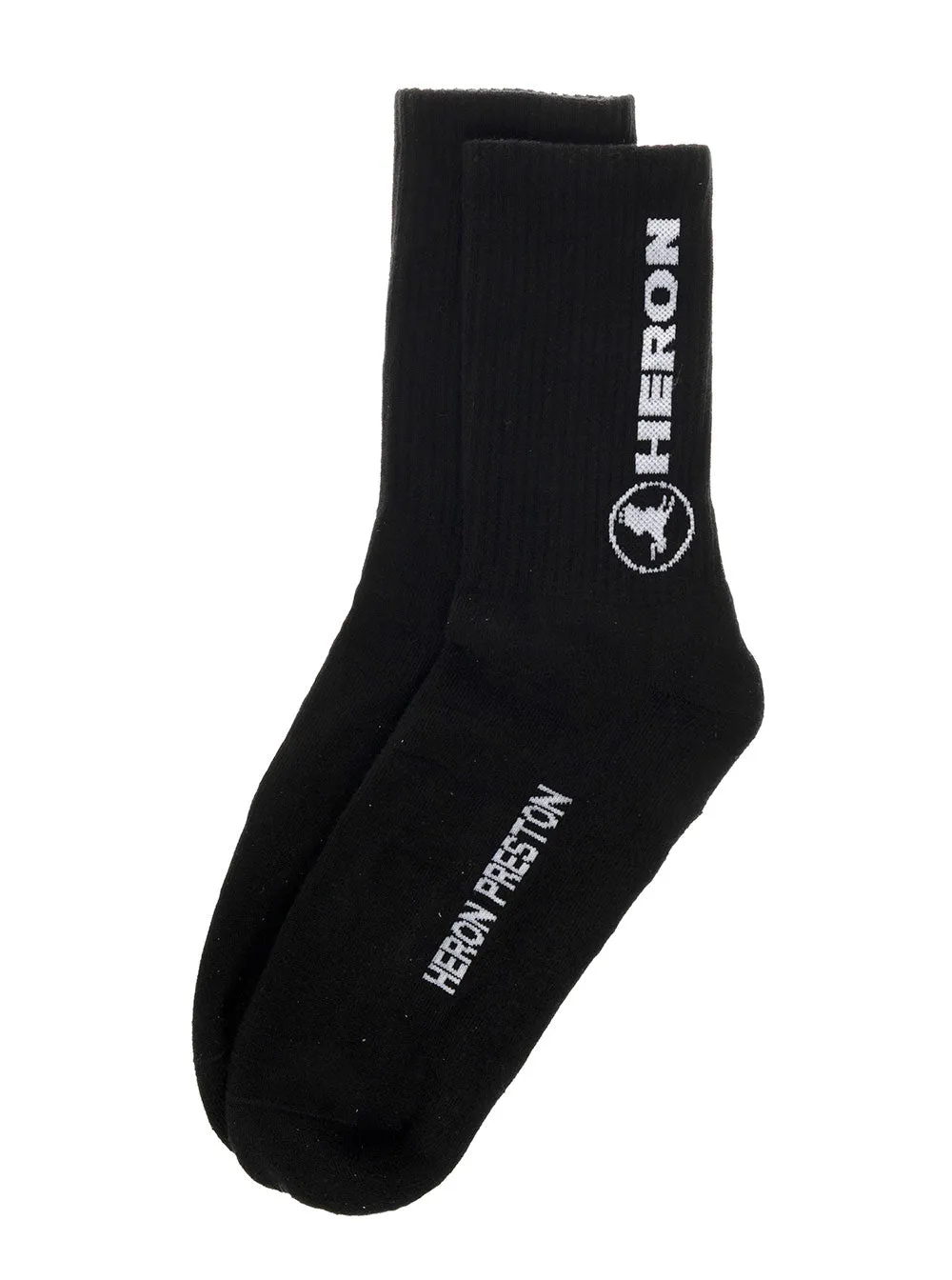 Heron Preston Logo Intarsia Socks