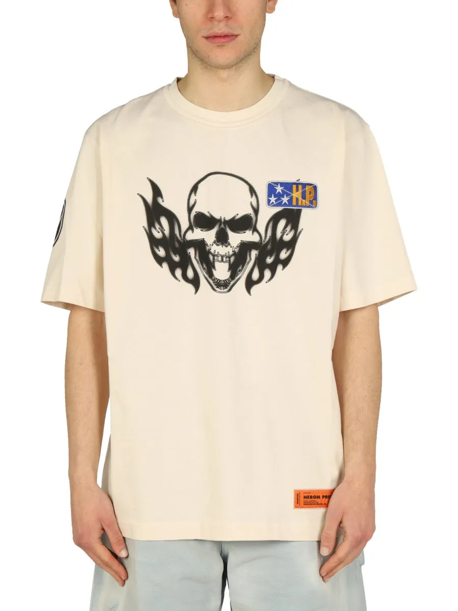 Heron Preston Logo Patch Crewneck T-Shirt
