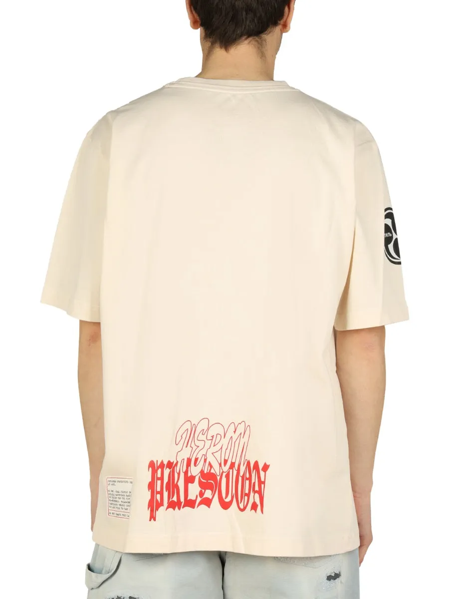 Heron Preston Logo Patch Crewneck T-Shirt