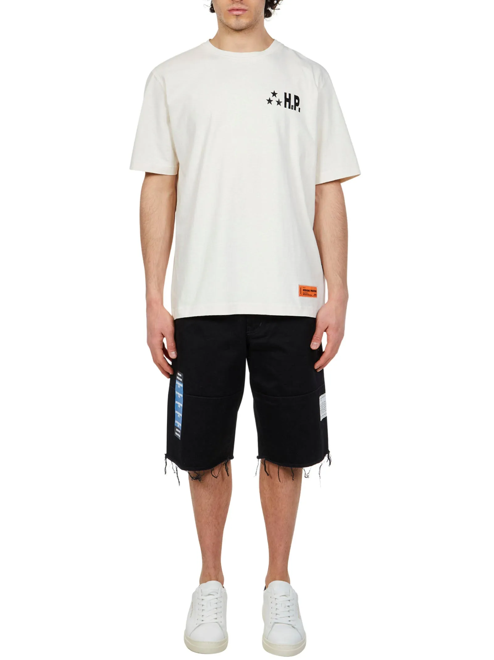 Heron Preston Logo Printed Crewneck T-Shirt