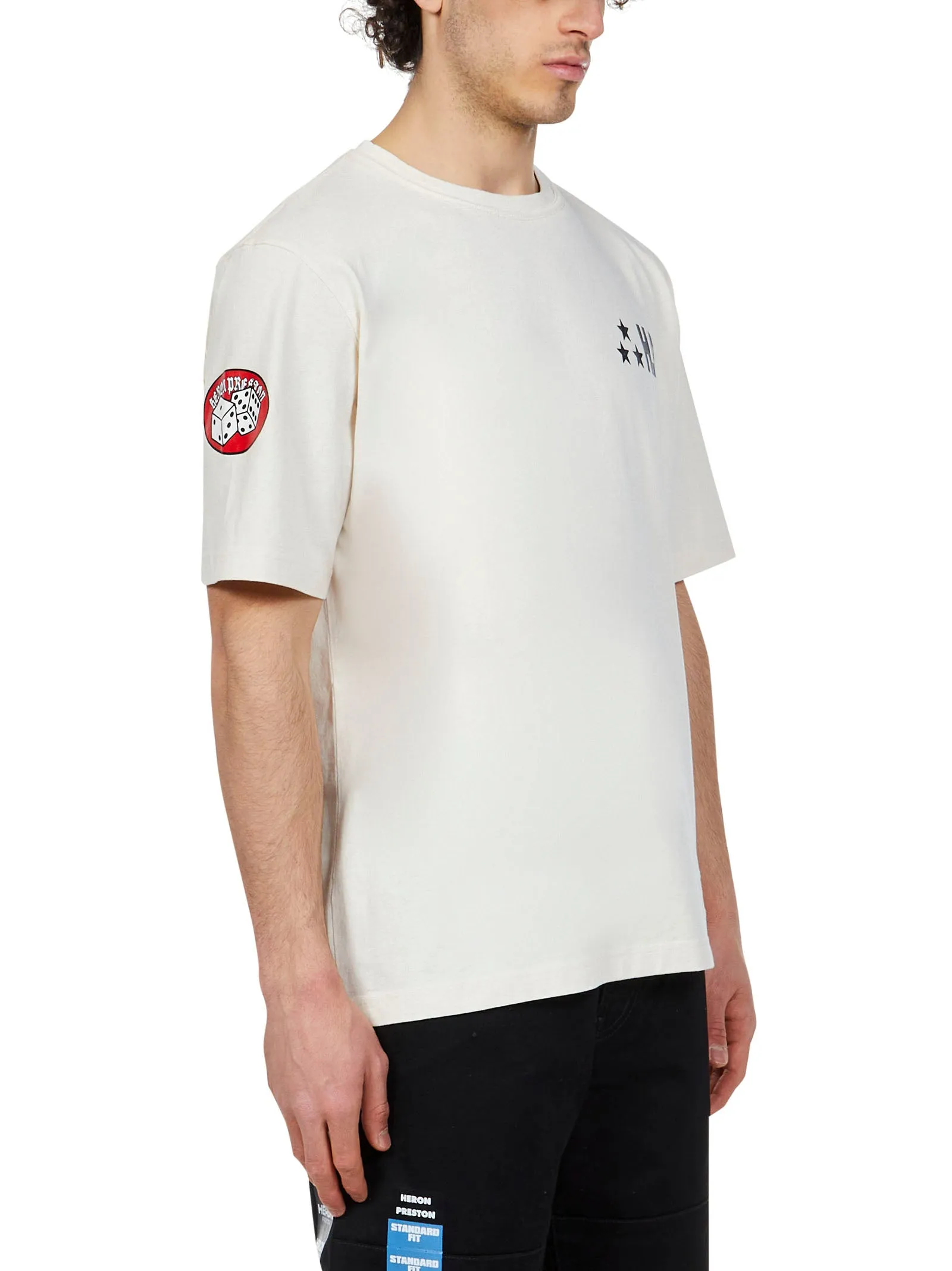 Heron Preston Logo Printed Crewneck T-Shirt