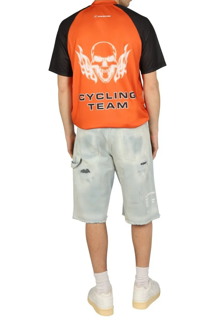 Heron Preston Logo Printed Short-Sleeved T-Shirt