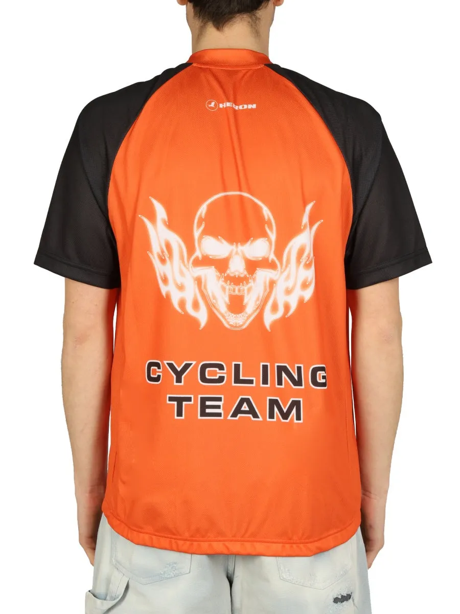 Heron Preston Logo Printed Short-Sleeved T-Shirt