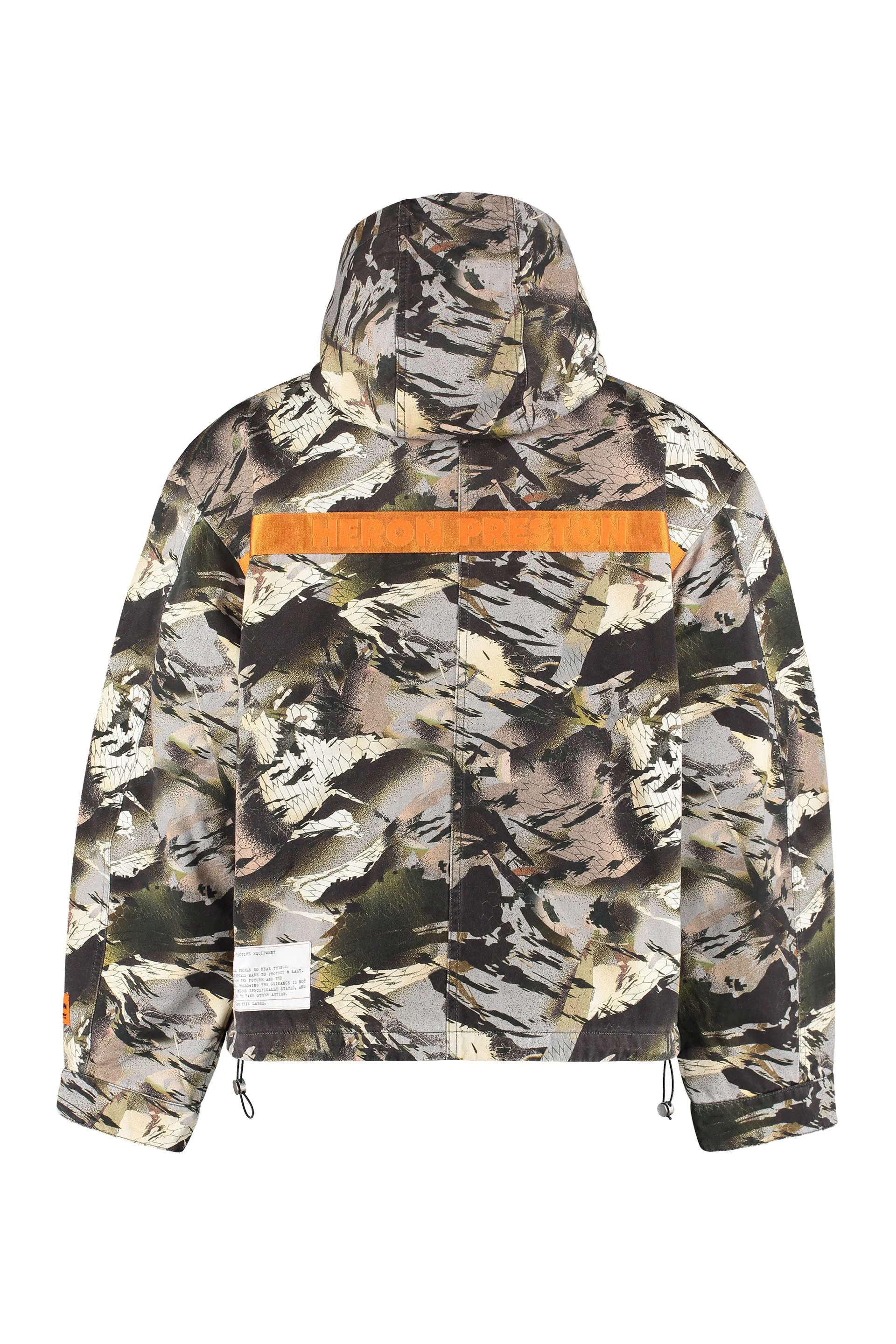 Heron Preston Prrinted Hooded Jacket