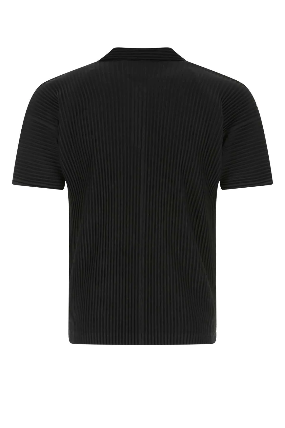 Homme Pliss Issey Miyake Pleated Polo Shirt