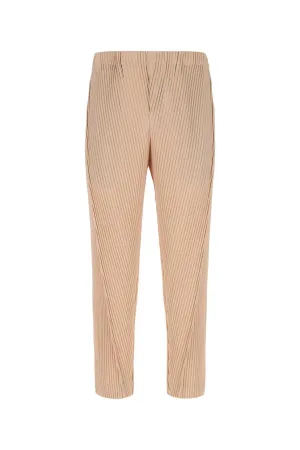 Homme Pliss Issey Miyake Pleated Tapered Pants