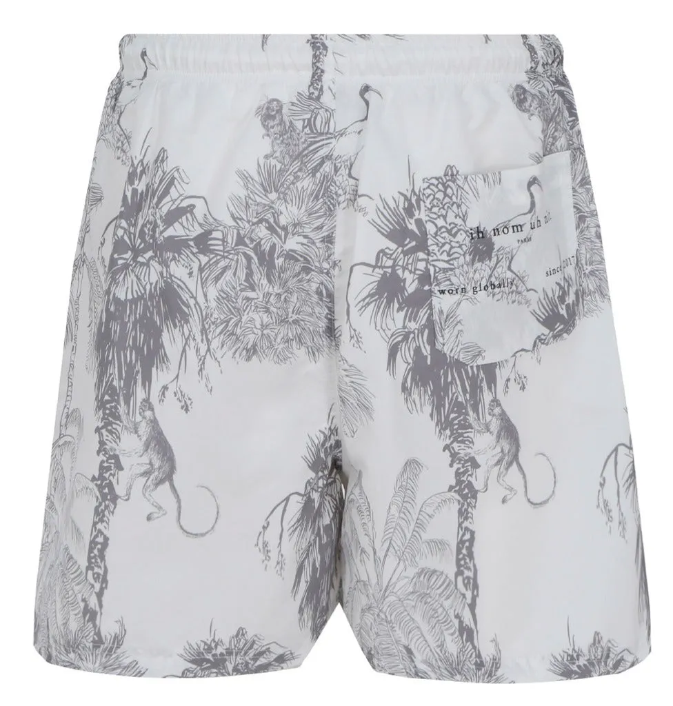 Ih Nom Uh Nit Jungle Print Swim Shorts