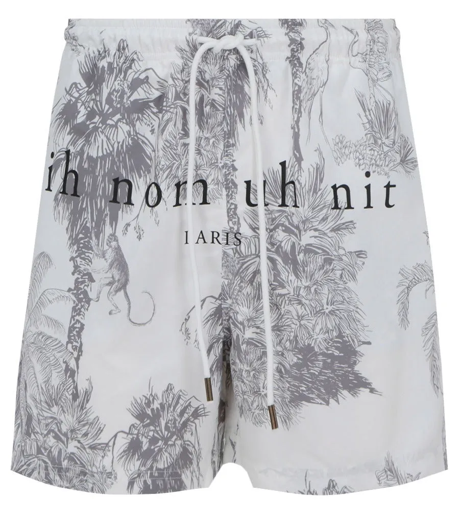 Ih Nom Uh Nit Jungle Print Swim Shorts