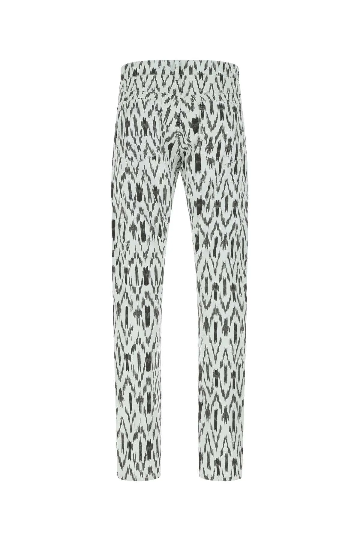 Isabel Marant Jasperi All-Over Printed Straight Leg Jeans