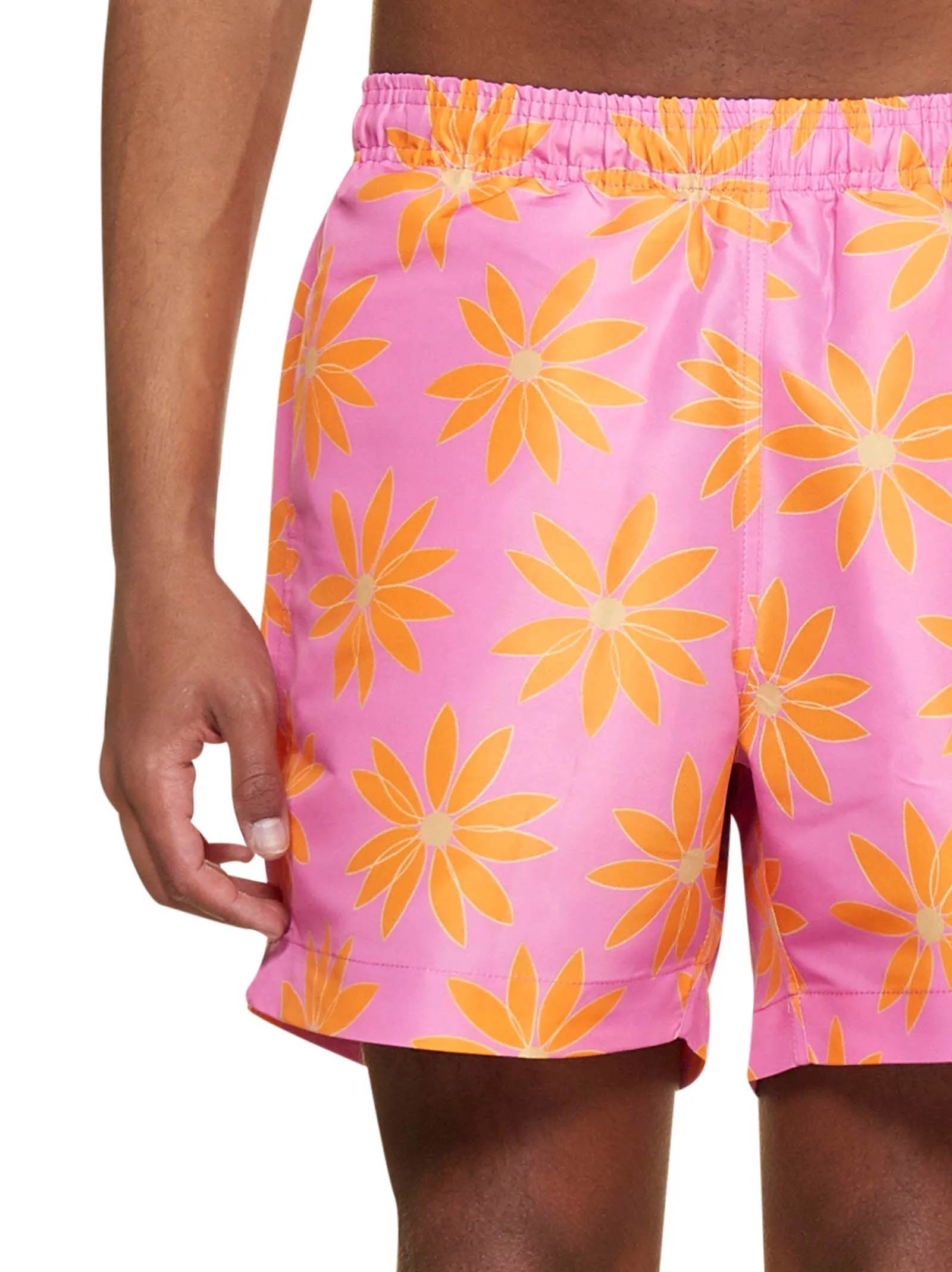 Jacquemus Allover Floral Print Swim Shorts