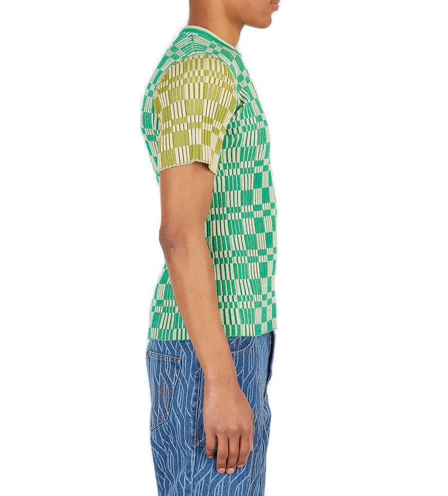 Jacquemus Crewneck Knitted T-Shirt