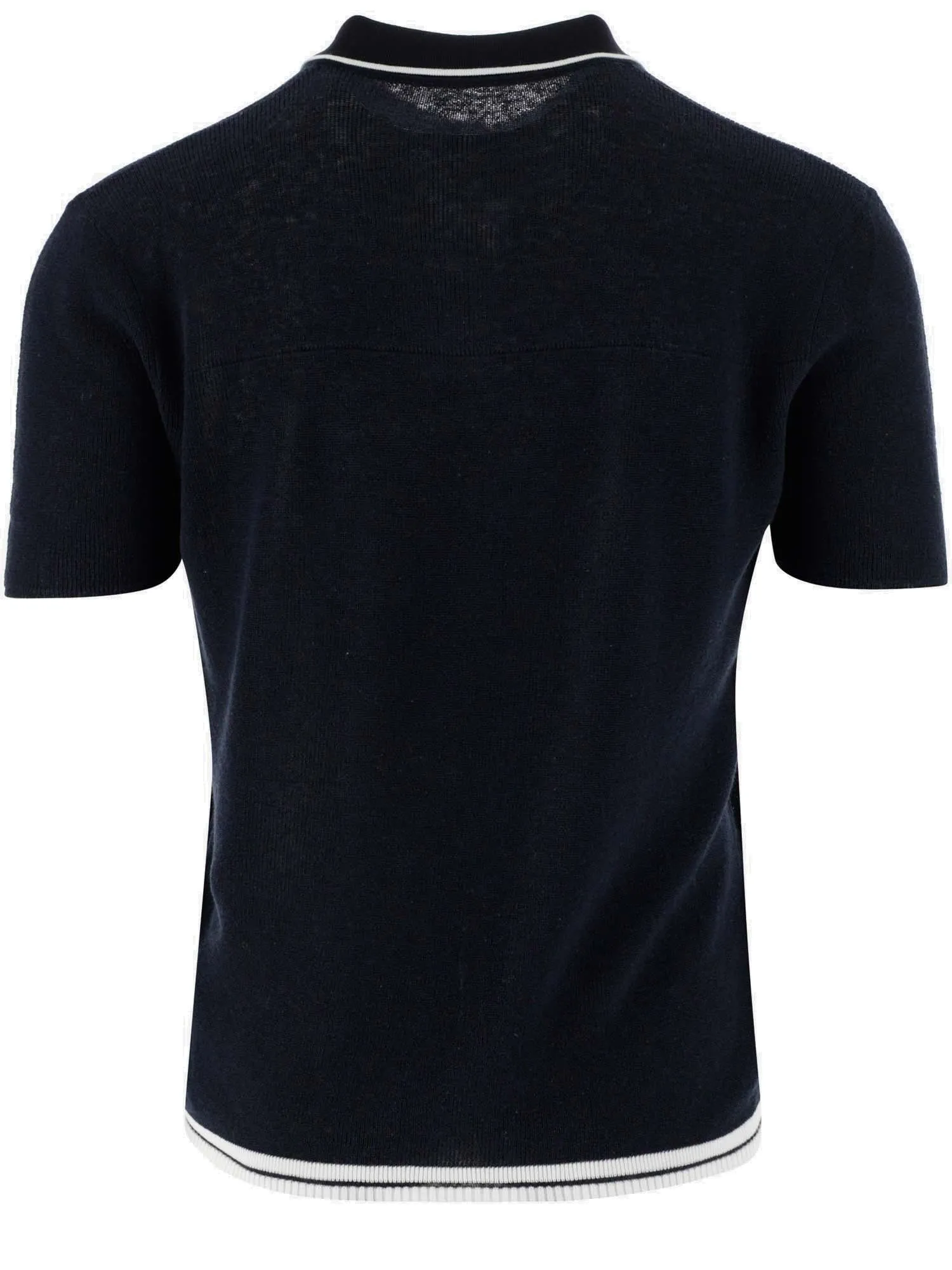 Jacquemus Short-Sleeved Fine Knit Polo Shirt