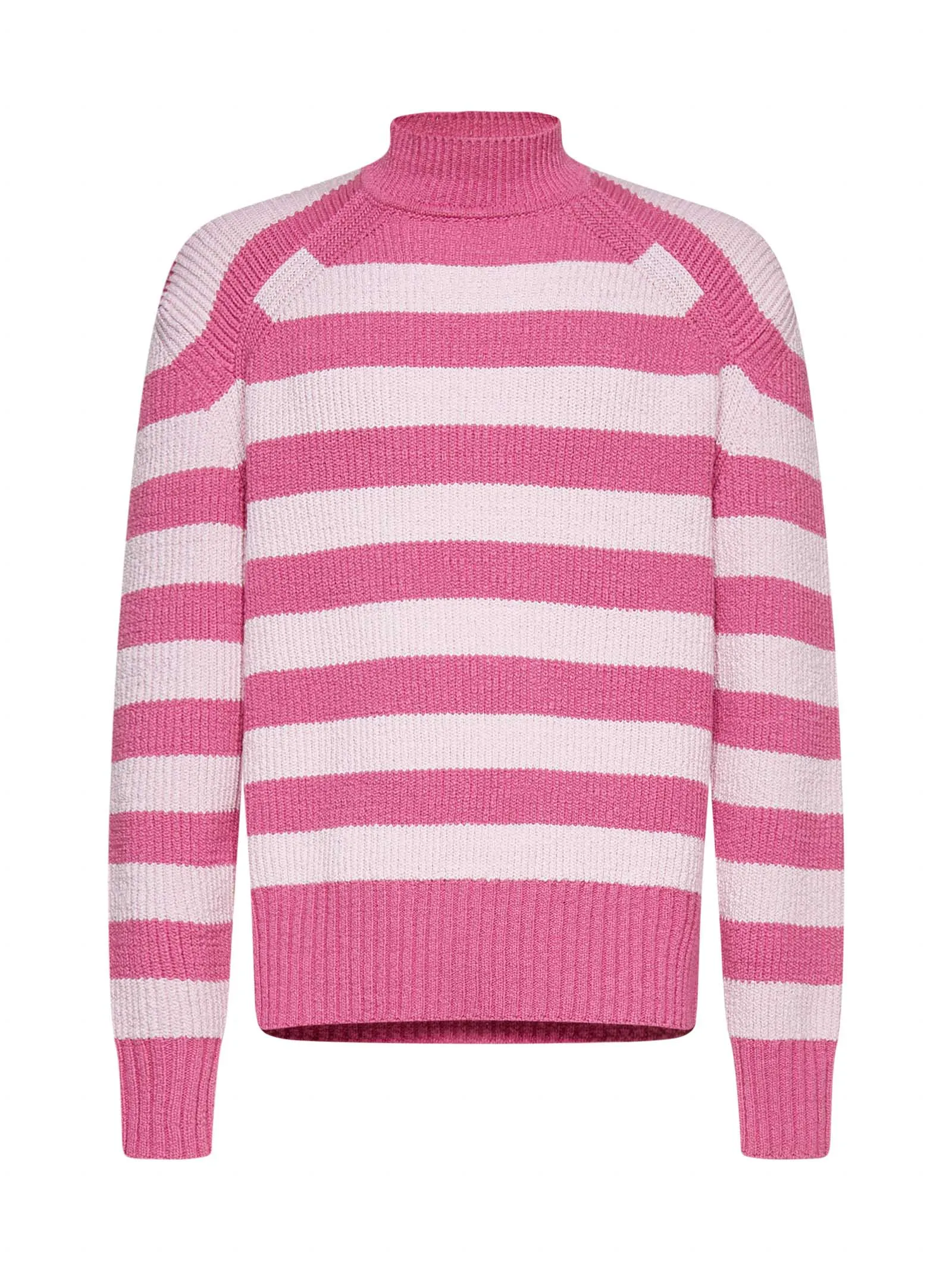 Jacquemus Striped Mock Neck Sweater